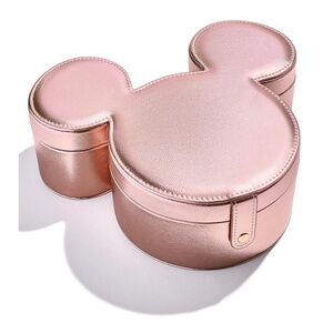BAUBLEBAR x Disney  Collab Mickey Mouse Metallic Pink Storage Case